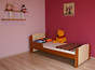 Boley łóżko sosnowe dla dzieci 80x180, z materacem kokosowym