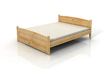 Oniemi łóżko sosnowe 120x200 pod materac