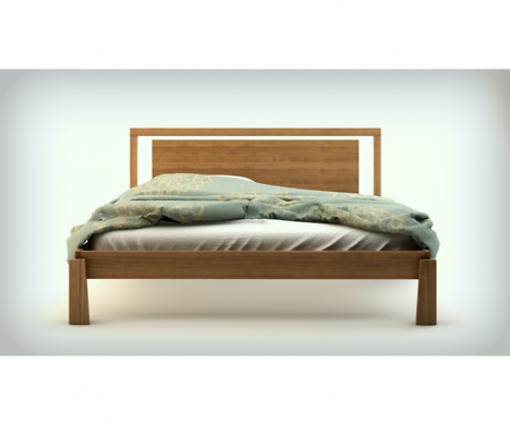 Rose łóżko drewniane bukowe 160x200