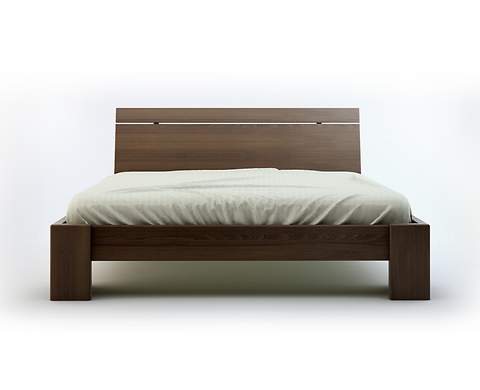 Bandal wysokie łóżko z drewna bukowego, rozmiar 90x200