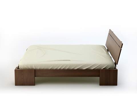 Bandal wysokie łóżko z drewna bukowego, rozmiar 160x200