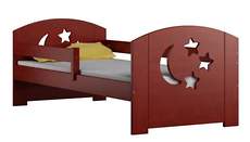 Merdok calvados - łóżko sosnowe dla dzieci 80x160 z materacem piankowym